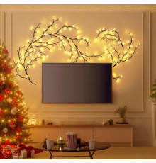 ДЕРЕВО , декоративні вербові лози, що згинаються,, нічник, для стіни, спальні, будинки, вулиці HA-77(80)40