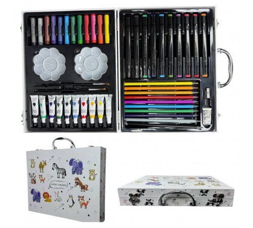Набір для малювання в валізці з малюнком 001 (20 шт) 430038