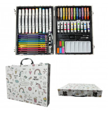 Набір для малювання в валізці з малюнком 53 предметів (20 шт)
