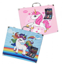 Набір для малювання в пластиковій валізі (з алюмінію. окантів.) KBX-150-3 150 предметів (30 шт)