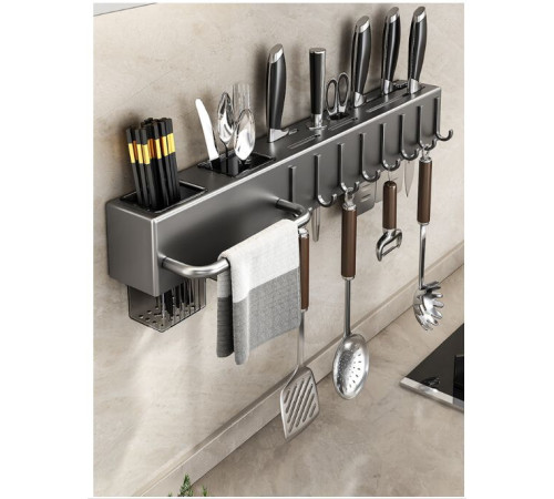 Настенная многофункциональная стойка для хранения Органайзер  30  см  --3318----70-20-40PCS  (40)