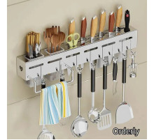 Настенная многофункциональная стойка для хранения 30  см **3319 **-72-20-40PCS Черный Серый(20)