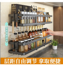 Настінна багатофункціональна стійка для зберігання Органайзер 30*12*5 см -80-20 (40)