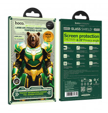 Захисне скло Hoco Bear Shield series full screen anti spy tempered glass iPhone 12-12 Pro (A888 Plus)