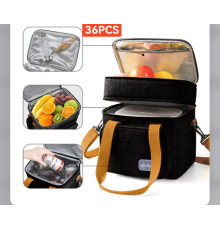 Термосумка на плече,ізоляційні, Сумка-Холодильник сумка з двома герметичними відсікамиXL-1044 (50)