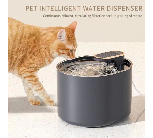 Автоматический Поильник для НОВАЯ  3 л, со светильник кой, бесшумный, питьевой, USB LY-416  (30)