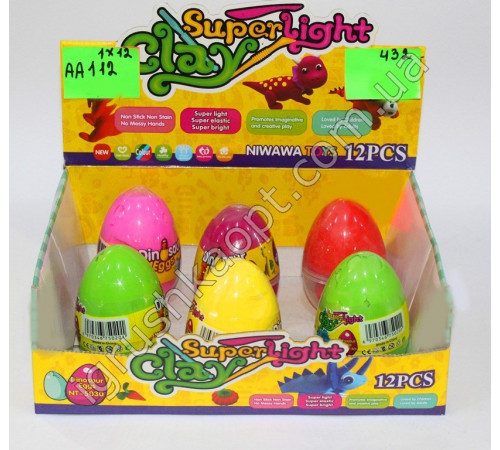 AA112 Яйце пластилін