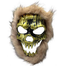 AA1208 Маска Череп, з хутром. Мікс в упаковці.