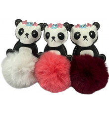 AA1833 Брелок панда з хутром