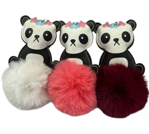 AA1833 Брелок панда з хутром