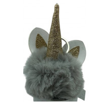 AA1838 Брелок Единорог, мех.