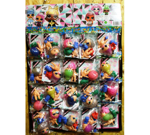 AA2099 Лялька Лол з блискітками.