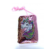 aa2458 гаманець єдиноріг паєтка