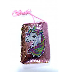 aa2458 гаманець єдиноріг паєтка