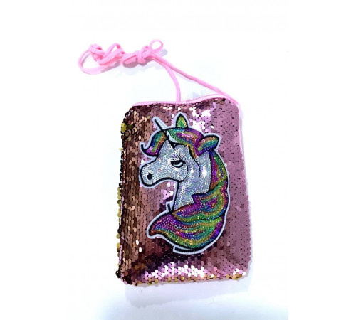 aa2458 гаманець єдиноріг паєтка