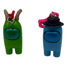 AA2760 Фігурки Амонг Ас, з карабіном, лист.