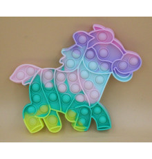 AA3237 POP IT Кінь, фіолетовий.