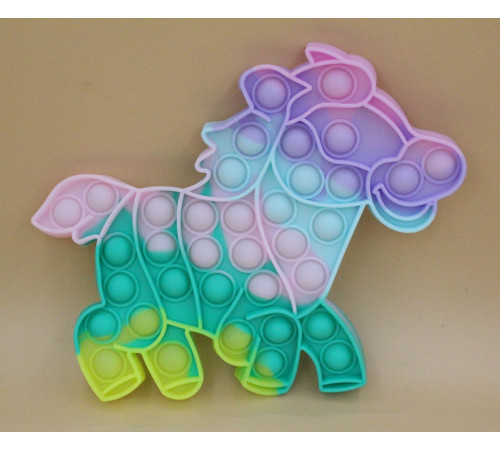 AA3237 POP IT Кінь, фіолетовий.