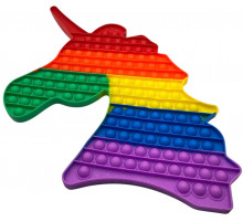 AA3288 POP IT Єдиноріг, райдужний.
