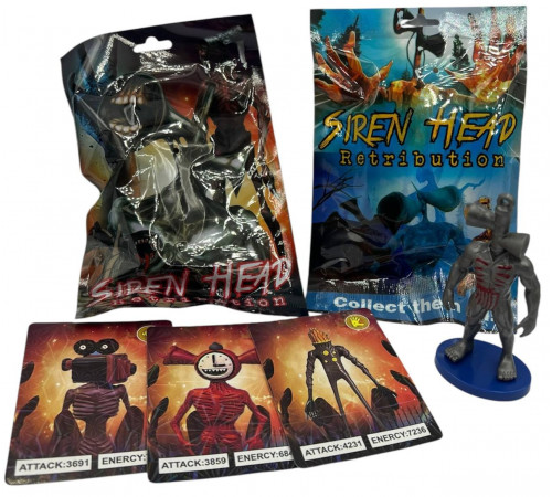 AA3571 СиреноГолові, фігурки, пакет.