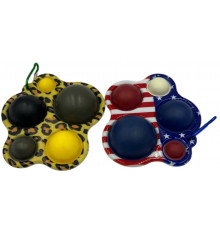 AA3623 Симпл-Дімпл, Кольорова Клякса, з карабіном.