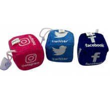 АА4096 Брелок Кубик Фейсбук