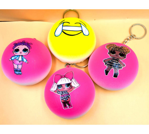 AA4154 Сквіш Брелок Мікс LOL