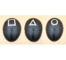 AA4242 Маска, из сериала "Игра в Кальмара", микс в упаковке.