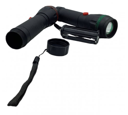 AA4310 Ліхтарик металевий чорний