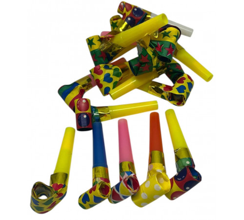 AA485 Трубки-дуделки, на день народження. Ціна за пакування.