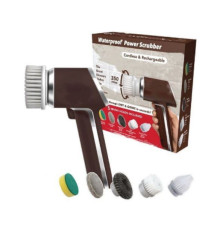 Електрична щітка для чищення 3 в 1, щітка для Cleaning brush коричнева НОВА  1-43 (32)