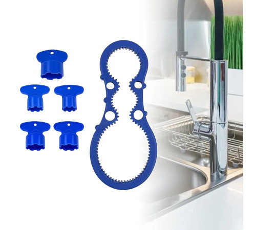 гаечный ключ для смесителя,  ОТКВАШКА для банок крышек  16,5-24 мм  XL-302    (240)