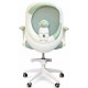Кресло вращающееся детское с подставкой для ног PERFECT KIDS ASTRONAUT GREEN Perfect Home Зеленый (PFH-092114)