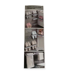 Полиця Універсальна для взуття Рушники SHOE HOLDER 265 (80)