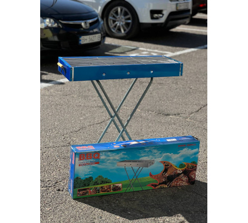 Переносной  мангал      BARBECUE TRAY    770T   MD-008 8009   (4)