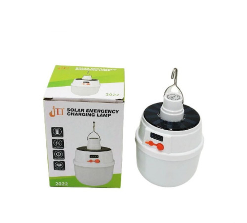 2022Лампочка с аккумулятором JD Solar Emergency Charging Lamp 2022 7 Вт  (60) (72)