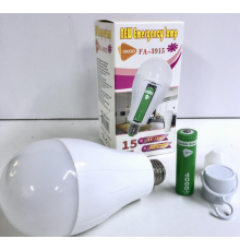 Лампочка з акумулятором 18650 на патрон E27 BL Y3920G bulb  ITEM NO.:2916 (100)