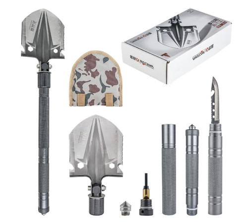 Лопата  Универсальная складная лопата-мультитул 10-в-1 Multifunctional shovel	ES-118  (20)