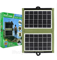 СОНЯЧНА панель 7,2 Вт, CCLAMP CL-670 Solar energy  HA-62 (90)