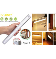 Підсвічування 30 см Бездротове електронне уієрсальне, з датчиком руху Cabinet light(100)