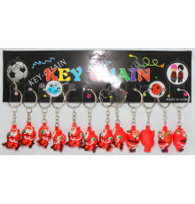 C2456 Брелок дід мороз