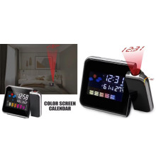 Годинник ПРОЕКЦІЯ часу метеостанція, потенціометрія, , вологість HA-168 НА-218 (60