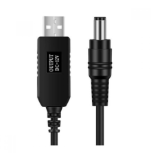 Кабель для Wi-Fi роутера з 5V на 12V з перетворювачемКабель для Wi-Fi роутера з 5V на 12V (600)