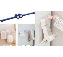 Вешалка для одежды, стойка для хранения, компактная вешалка для одежды Plastic pylon LY-559 (140)