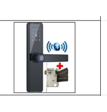 Дверний Замок SMART TUYA сенсором, паролем combination lock  5323 (10)