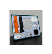 Годинник + 2 ремінці + бездротова зарядка X8 Watch set  5325 (50)
