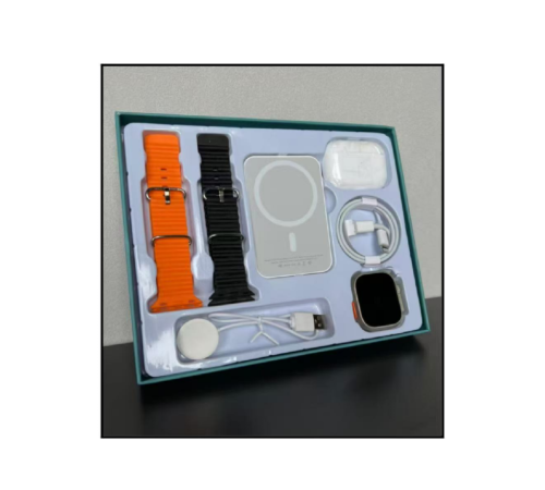 Часы+ 2 ремешка+беспроводная зарядка X8   Watch set	 5325  (50)