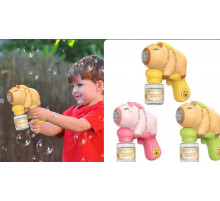 ПИСТОЛЕТ  Детский автоматический ПИСТОЛЕТ   пулемёт для мыльных ПУЗЫРЕЙ  363-66  (72)