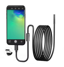 КАмера Ендоскоп roid та PC Endoscope, гнучка USB-камера 2 метри TYPE-C 3in1 120 (100