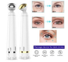 электрический вибрирующий массажер для глаз, ручка для удаления морщин и темных кругов, (400)